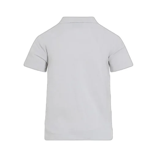 Logo Embroidered Short-Sleeved Polo Shirt