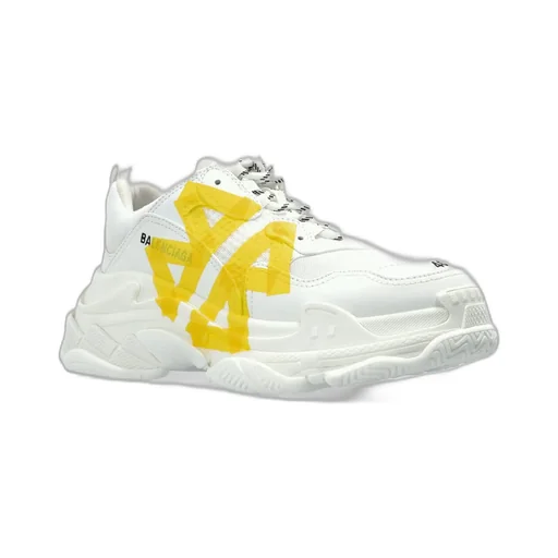 Triple S Tape Type Lace-Up Sneakers