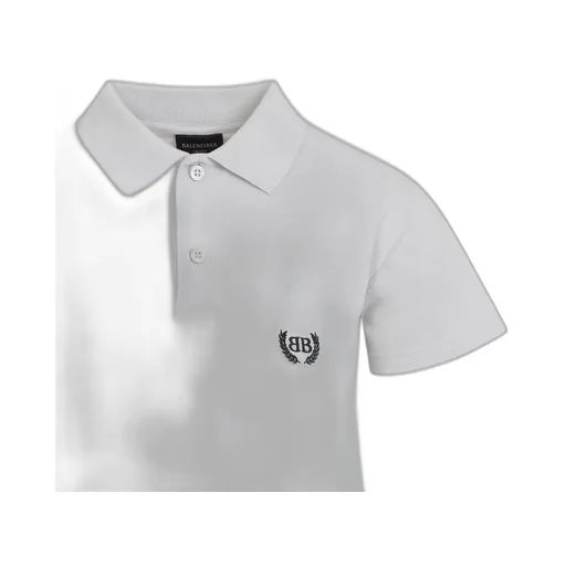 Logo Embroidered Short-Sleeved Polo Shirt