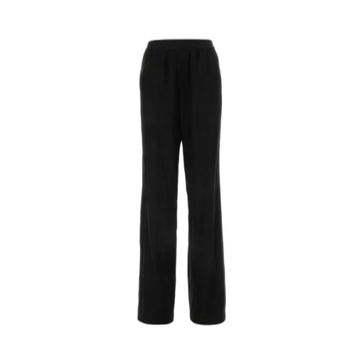 Elastic Waist Wide-Leg Pants