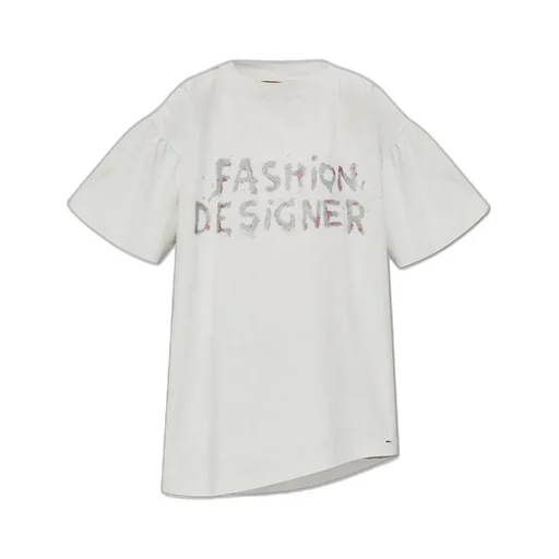 Distressed Short-Sleeved T-Shirt