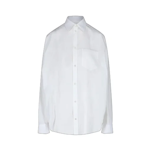 Logo Embellished Long-Sleeved Shirt