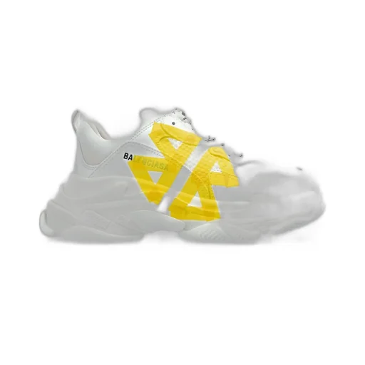 Triple S Tape Type Lace-Up Sneakers