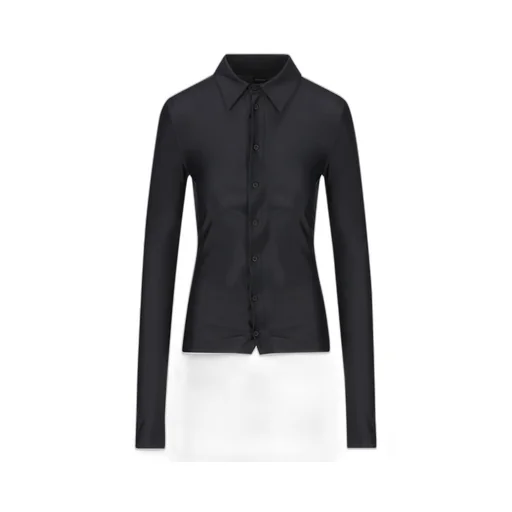 Buttoned Long-Sleeved Shirt