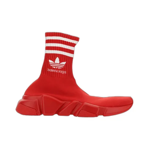X Adidas Logo Embroidered Sock Sneakers