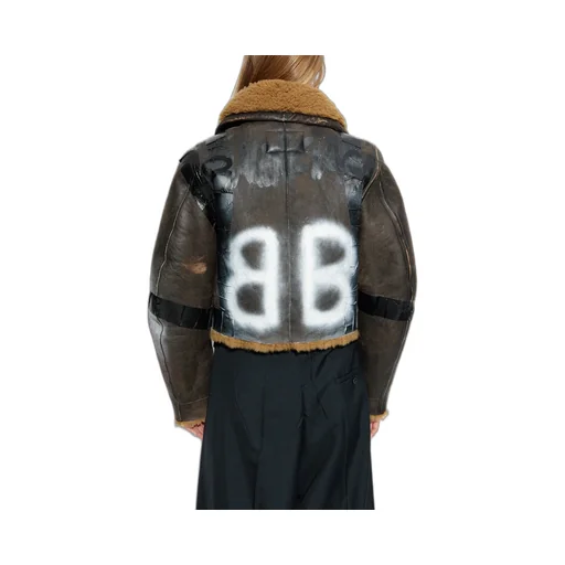 Zip-Up Distressed Jacket