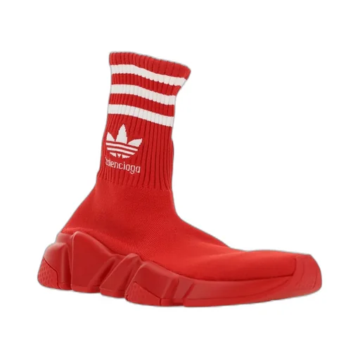 X Adidas Logo Embroidered Sock Sneakers
