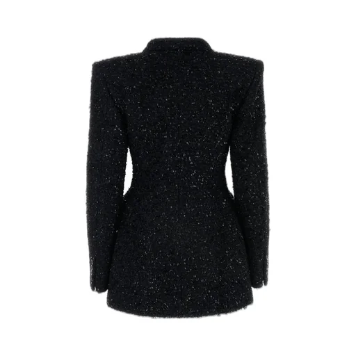 Tweed Button-Up Jacket