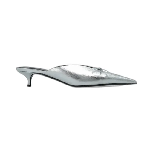 Knife Heeled Mules