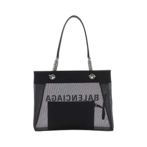 Logo Printed Medium Tote Bag