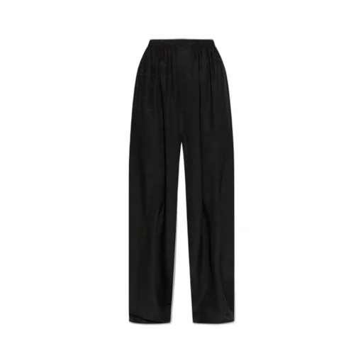 Logo Detailed Pleated Trousers