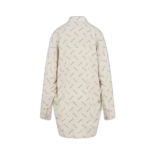 Allover Logo Long-Sleeved Shirt