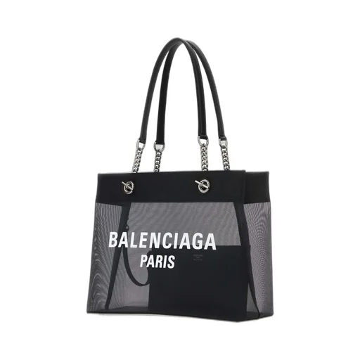 Logo Printed Medium Tote Bag
