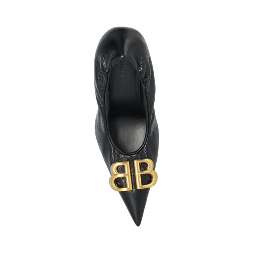 Monaco Bb Logo Plaque Pumps