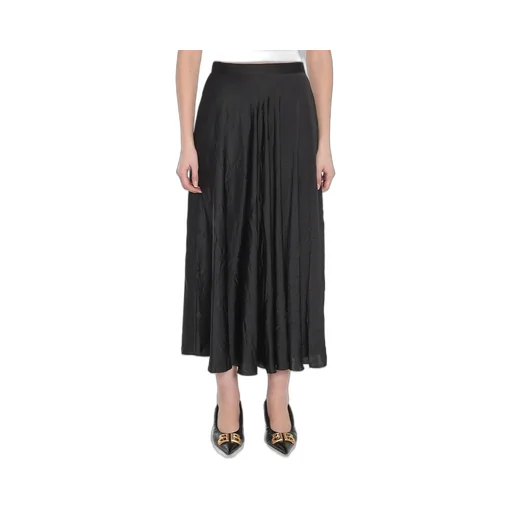 Asymmetric Midi Skirt