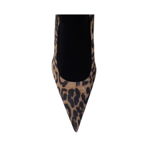 Leopard Printed Avenue Sock Pumps