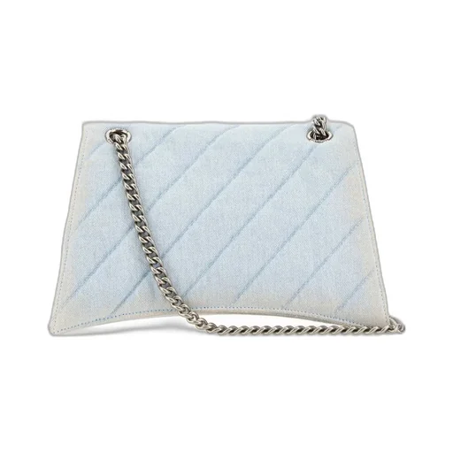 Crush Quilted Medium Shoulder Bag