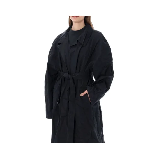 Belted Long-Sleeved Coat