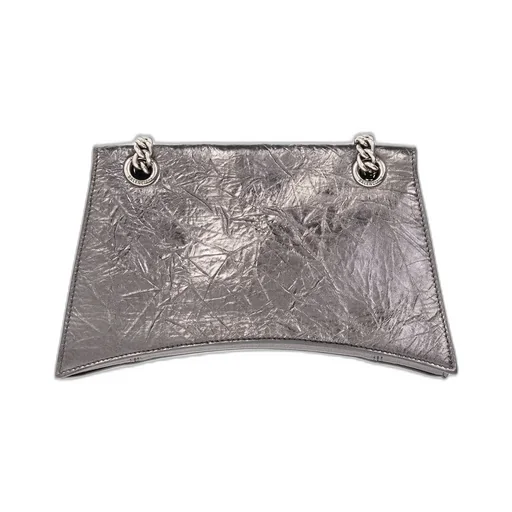 Crush Logo Plaque Chain Shoulder Bag