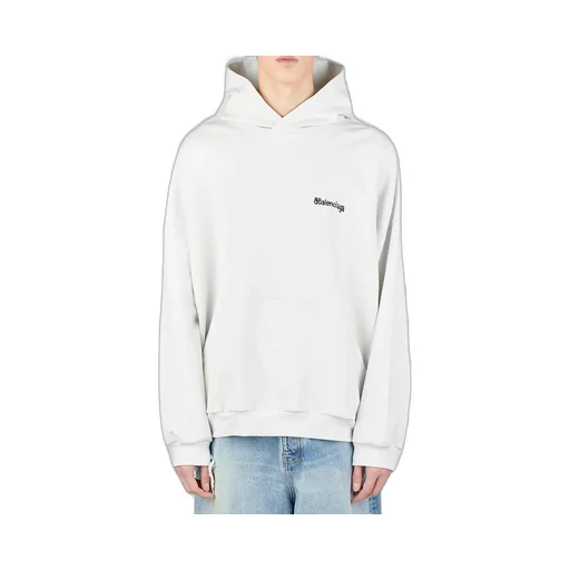 Logo Embroidered Hoodie