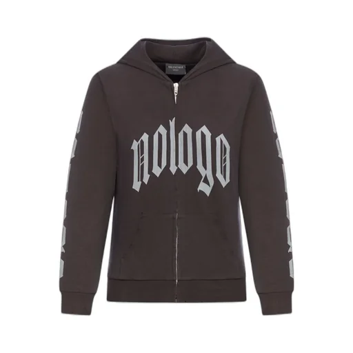 Nologo Zip-Up Hoodie