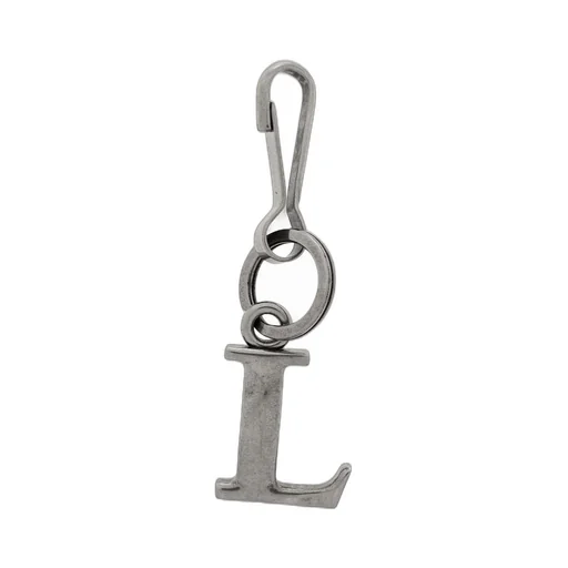 L Chain Keychain