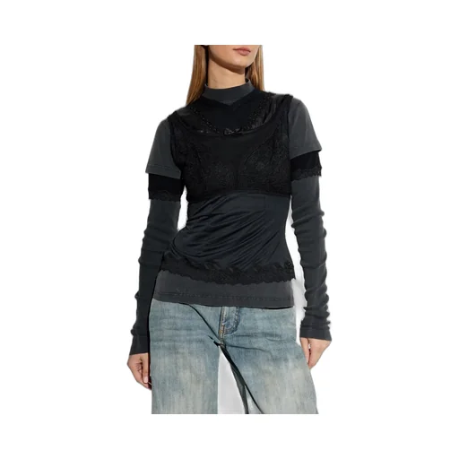 Layered Long-Sleeved Top