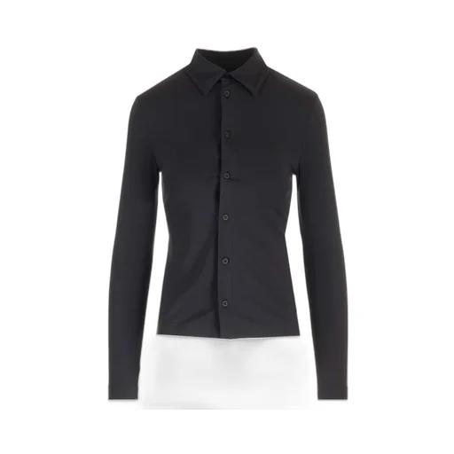 Collared Long-Sleeved Shirt