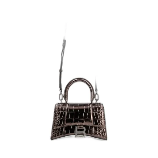 Croc-Embossed Xs Tote Bag