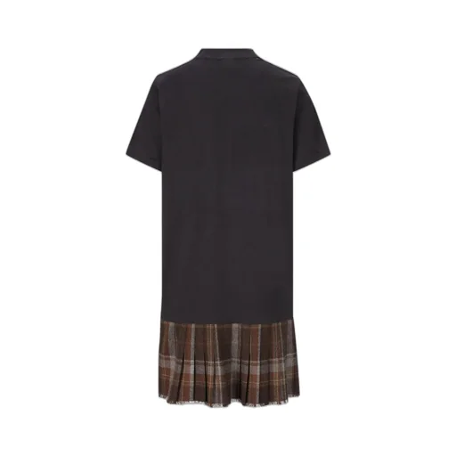 Planet Earth Layered Destroyed T-Shirt Dress