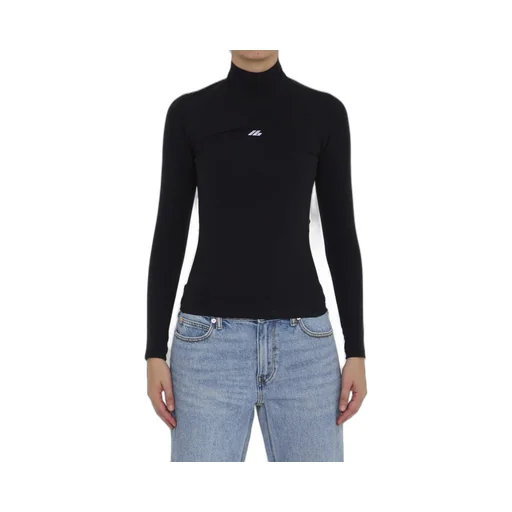 High-Neck Activewear Top