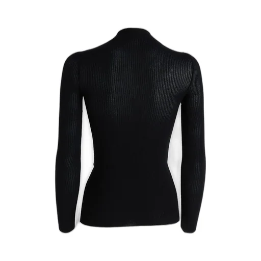 High-Neck Knitted Top