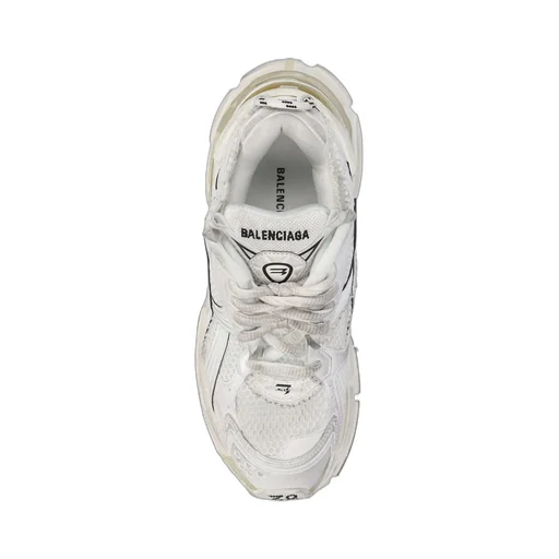 Runner Mesh Panelled Sneakers