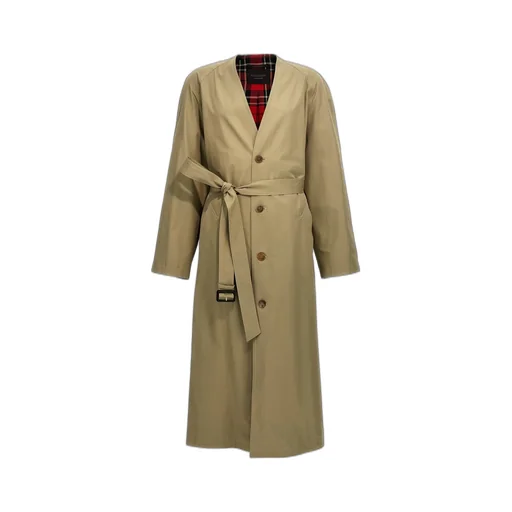 Belted Mid-Length Trench Coat