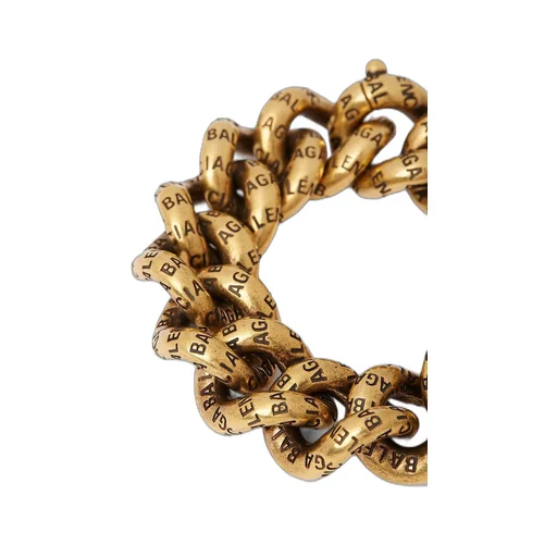 Logo Engraved Chain Bracelet