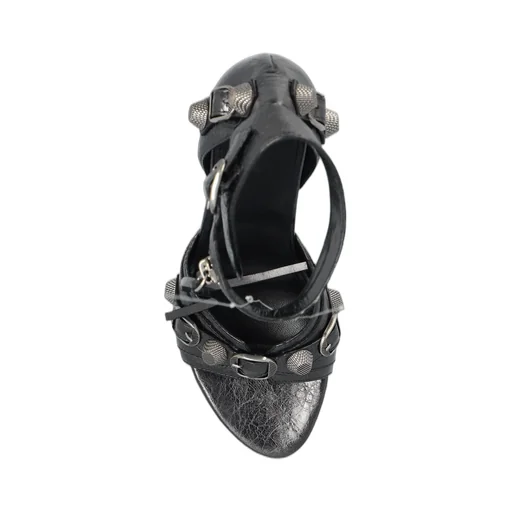 Cagole Metallic Heeled Sandals