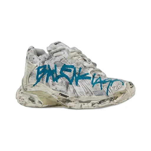 Logo Printed Lace-Up Sneakers