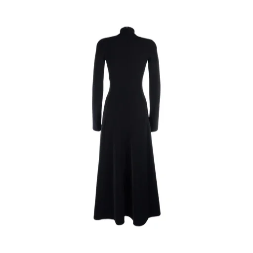 High-Neck Maxi Dress