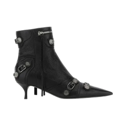 Cagole Pointed Toe Ankle Boots