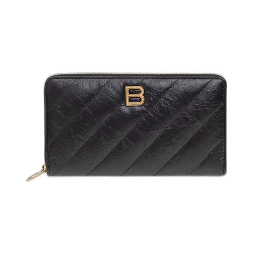 Crush Logo Plaque Zip-Around Wallet