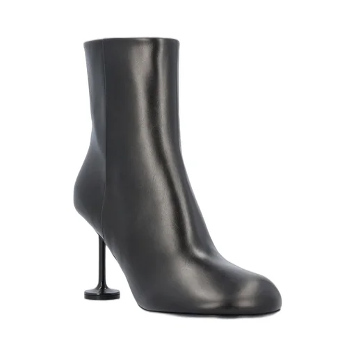 Lady Round Toe Ankle Boots
