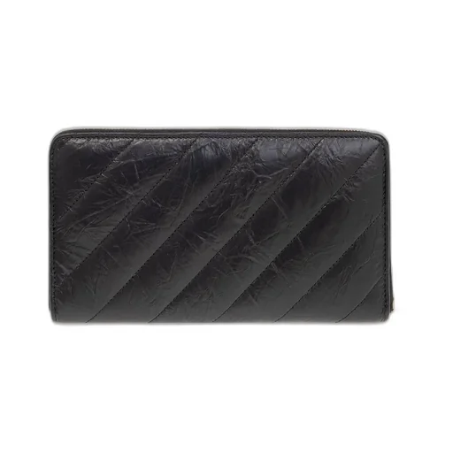 Crush Logo Plaque Zip-Around Wallet