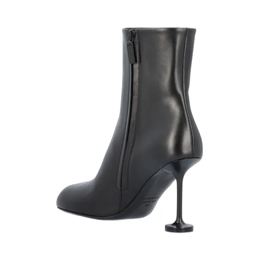 Lady Round Toe Ankle Boots