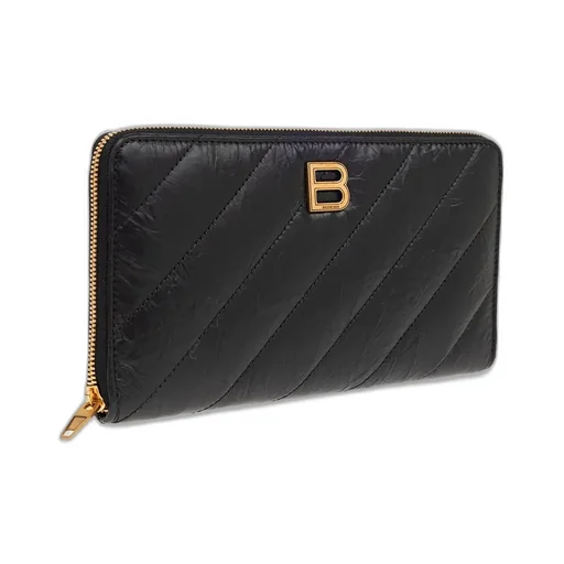 Crush Logo Plaque Zip-Around Wallet