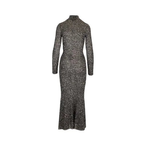 Sequin Embellished Maxi Dress