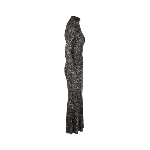 Sequin Embellished Maxi Dress