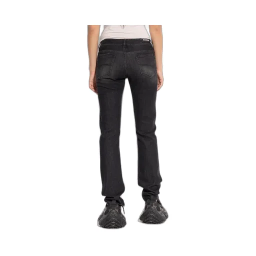 Logo Patch Slim Fit Jeans