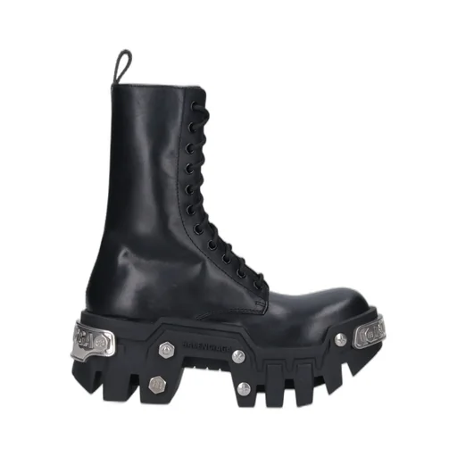 Bulldozer Platform Lace-Up Boots