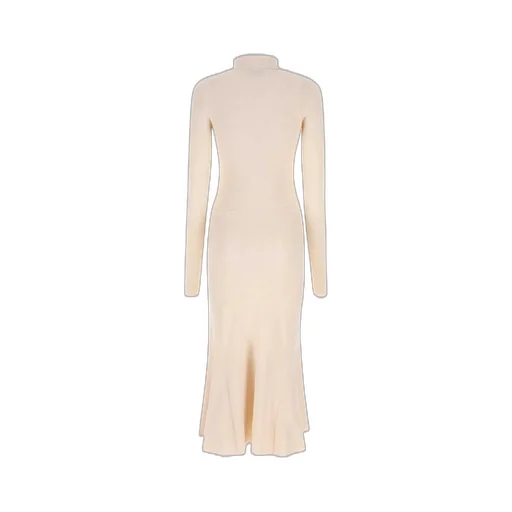 Roll-Neck Knitted Dress