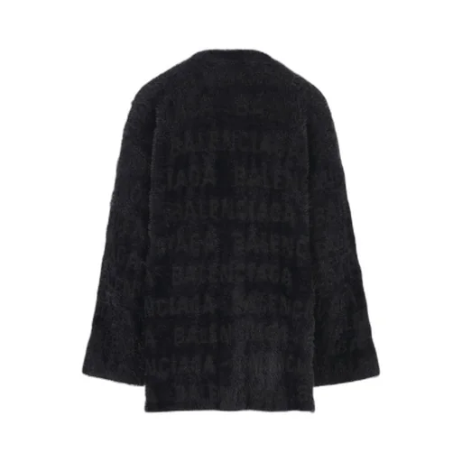 V-Neck Oversized Knit Cardigan